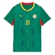 Billige Fotballdrakt Senegal Ismaila Sarr #18 Replika Bortedrakt Dame VM 2026 Kortermet Billige Fotballdrakt Senegal Ismaila Sarr #18 Replika Bortedrakt Dame VM 2026 Kortermet
